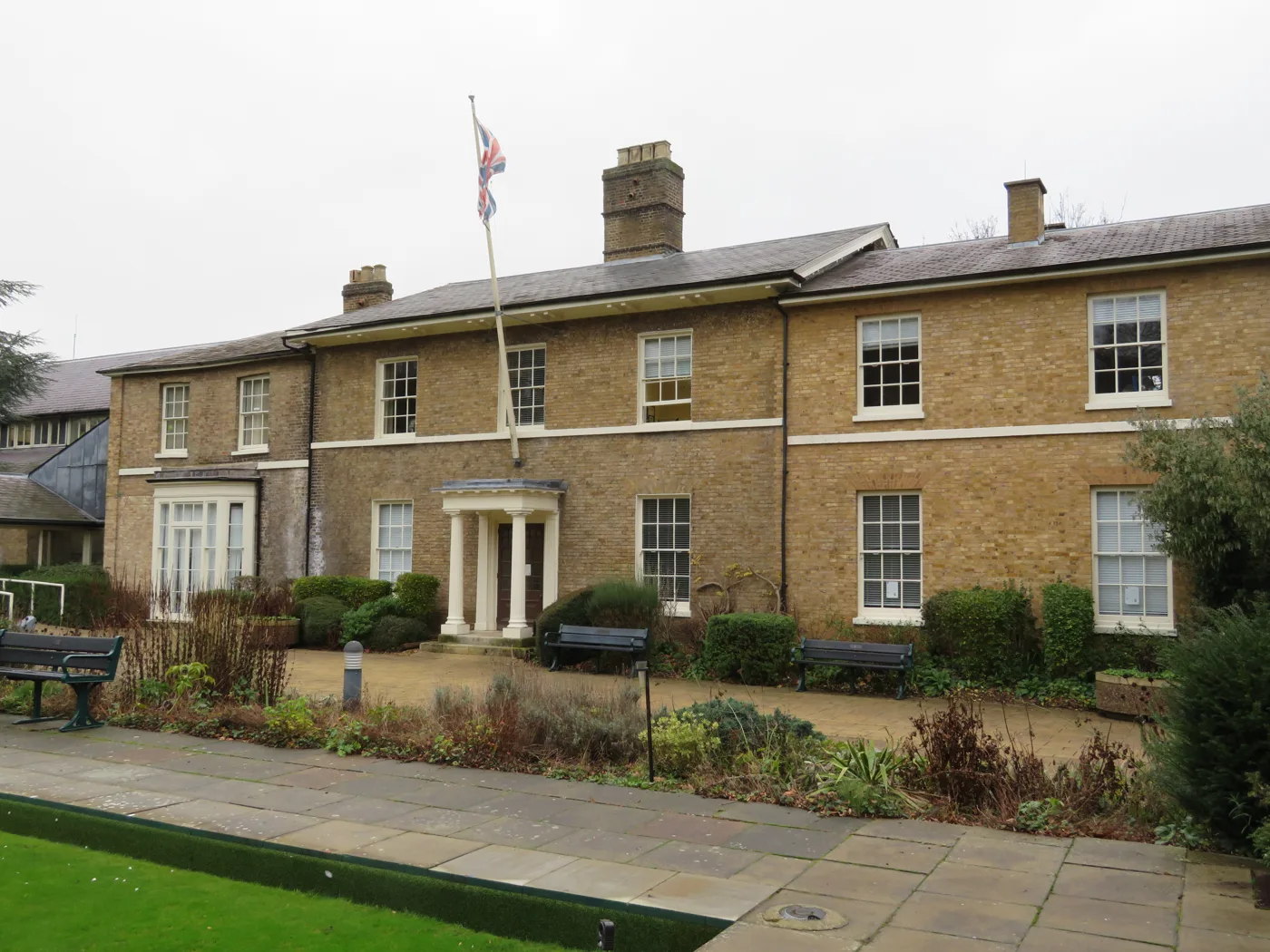 Wallfields on Pegs Lane, Hertford, the headquarters of East Herts District Council